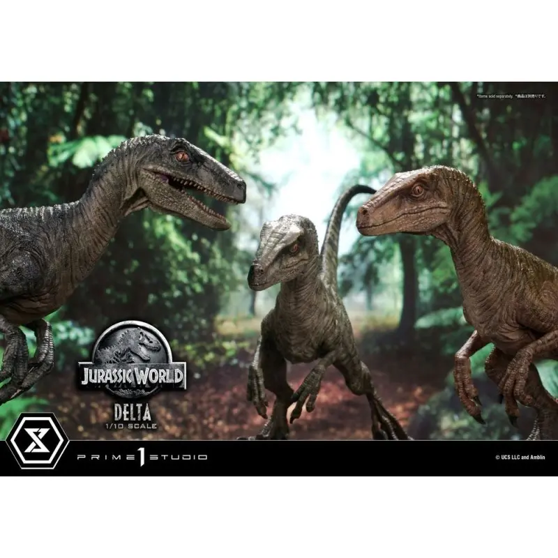 Jurassic World: Fallen Kingdom statuette Prime Collectibles 1/10 Delta 17 cm | 4580708041148