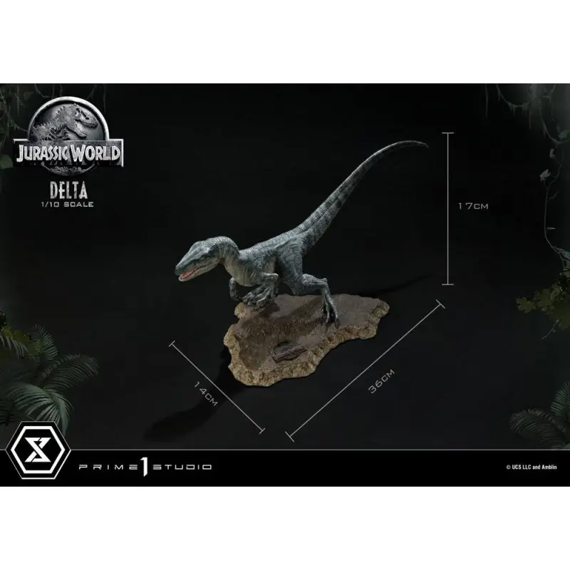 Jurassic World: Fallen Kingdom statuette Prime Collectibles 1/10 Delta 17 cm | 4580708041148