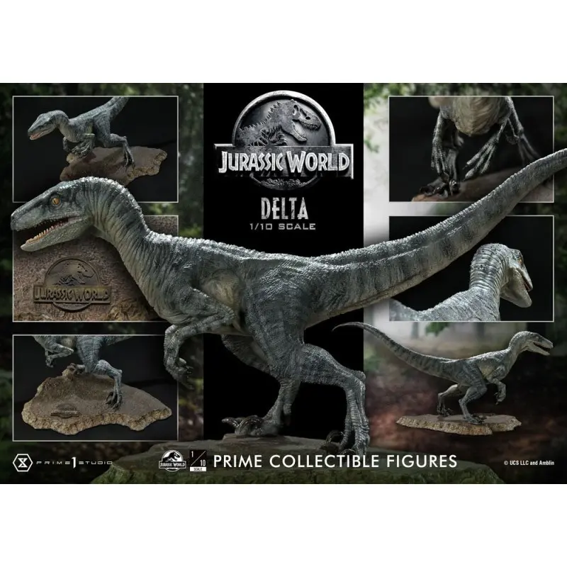 Jurassic World: Fallen Kingdom statuette Prime Collectibles 1/10 Delta 17 cm | 4580708041148