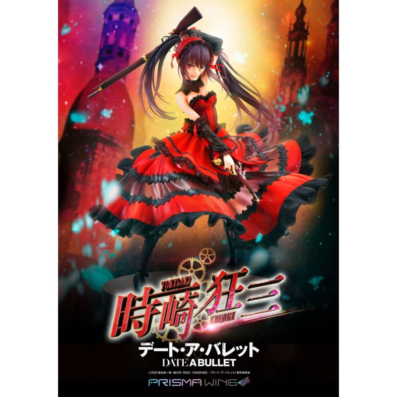 Date A Live Fragment: Date A Bullet statuette PVC 1/7 Prisma Wing Kurumi Tokisaki 27 cm