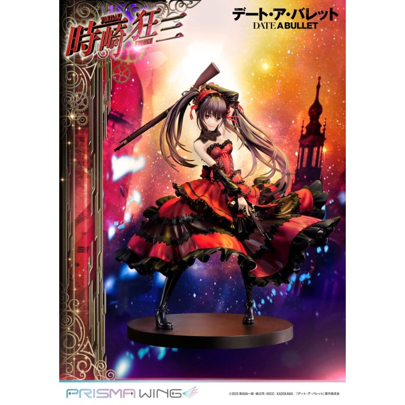 Date A Live Fragment: Date A Bullet statuette PVC 1/7 Prisma Wing Kurumi Tokisaki 27 cm