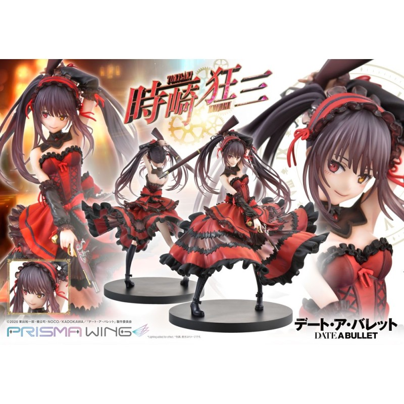 Date A Live Fragment: Date A Bullet statuette PVC 1/7 Prisma Wing Kurumi Tokisaki 27 cm