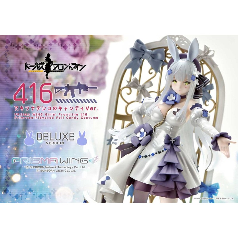 Girls' Frontline statuette PVC 1/7 Prisma Wing Primrose-Flavored Foil Candy Costume Deluxe Version 25 cm
