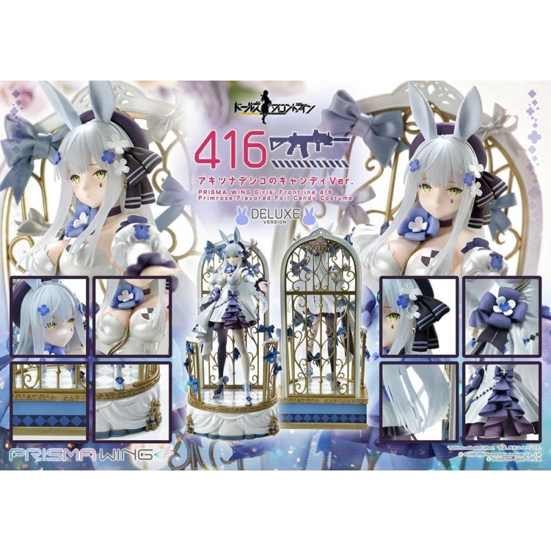 Girls' Frontline statuette PVC 1/7 Prisma Wing Primrose-Flavored Foil Candy Costume Deluxe Version 25 cm