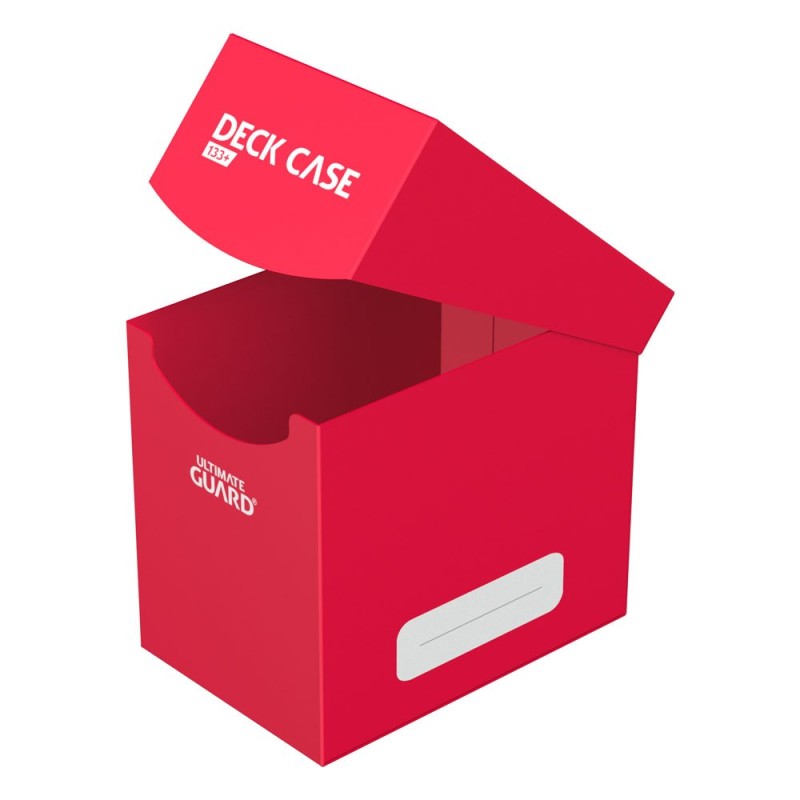 Ultimate Guard boîte pour cartes Deck Case 133+ taille standard Rouge