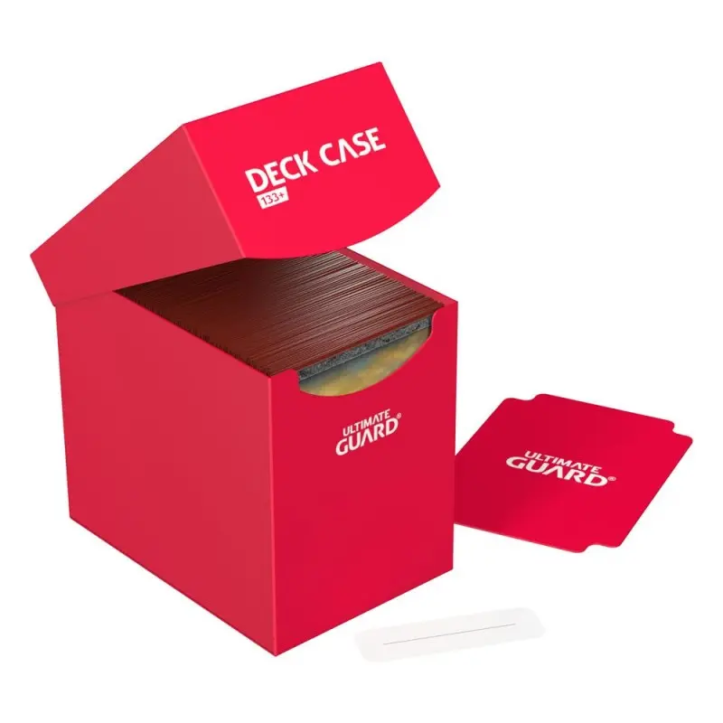 Ultimate Guard boîte pour cartes Deck Case 133+ taille standard Rouge | 4056133023528