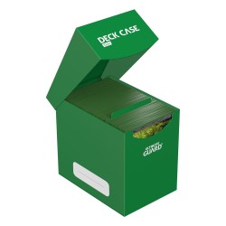 Ultimate Guard boîte pour cartes Deck Case 133+ taille standard Vert