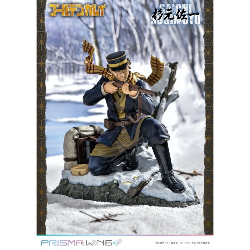 Golden Kamuy statuette PVC 1/7 Prisma Wing Saichi Sugimoto 20 cm | 4580708042053