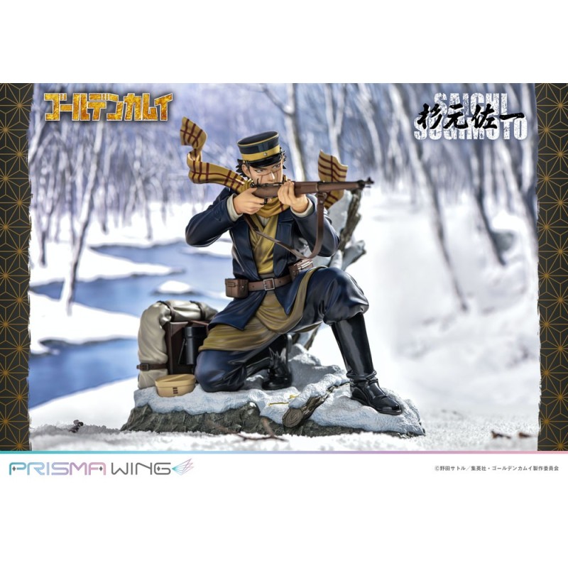 Golden Kamuy statuette PVC 1/7 Prisma Wing Saichi Sugimoto 20 cm | 4580708042053