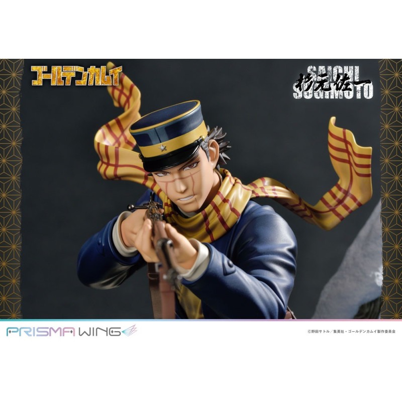 Golden Kamuy statuette PVC 1/7 Prisma Wing Saichi Sugimoto 20 cm | 4580708042053