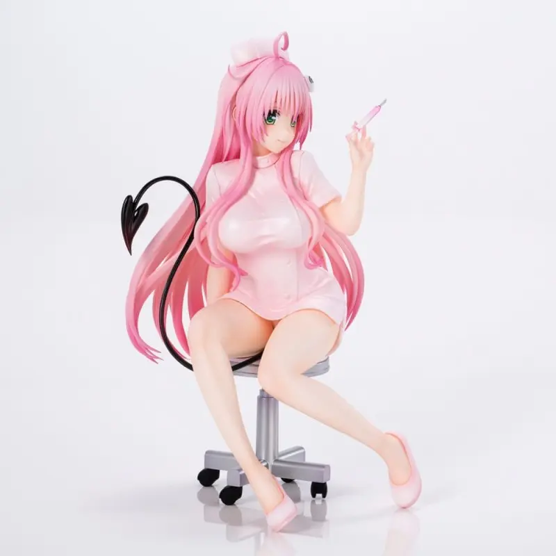 To Love-Ru Darkness statuette PVC Lara Satalin Deviluke Nurse Cos 26 cm | 4589642714545