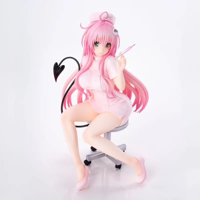 To Love-Ru Darkness statuette PVC Lara Satalin Deviluke Nurse Cos 26 cm | 4589642714545