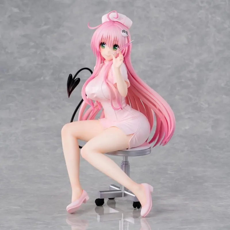To Love-Ru Darkness statuette PVC Lara Satalin Deviluke Nurse Cos 26 cm | 4589642714545