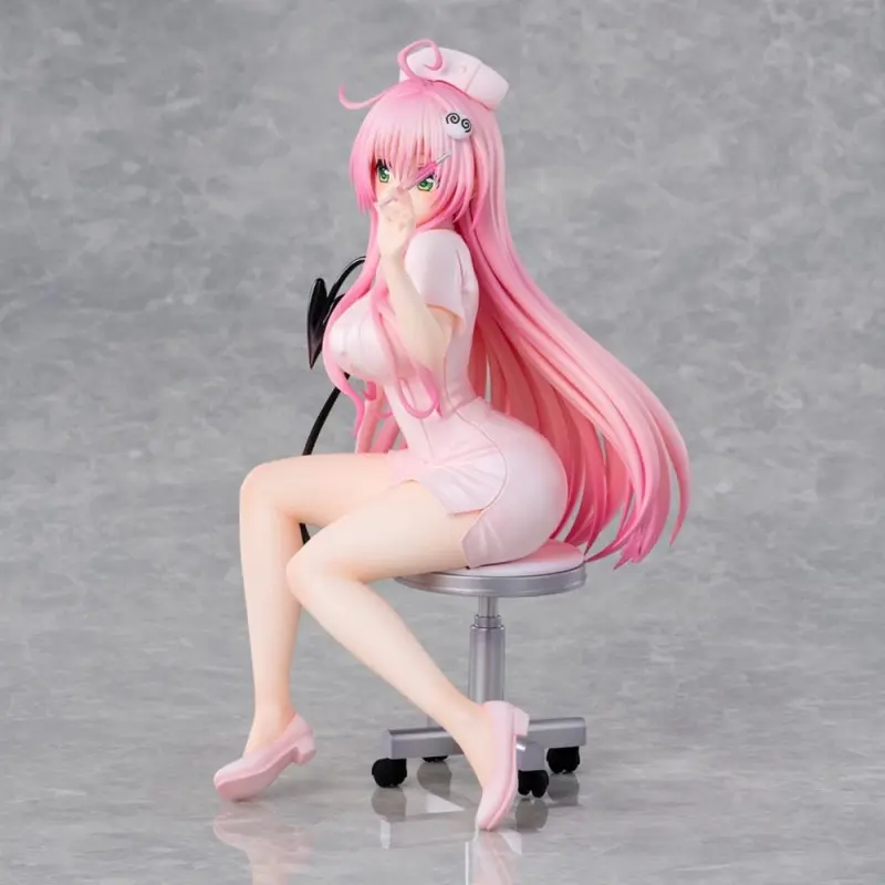 To Love-Ru Darkness statuette PVC Lara Satalin Deviluke Nurse Cos 26 cm | 4589642714545