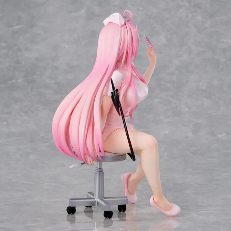 To Love-Ru Darkness statuette PVC Lara Satalin Deviluke Nurse Cos 26 cm | 4589642714545