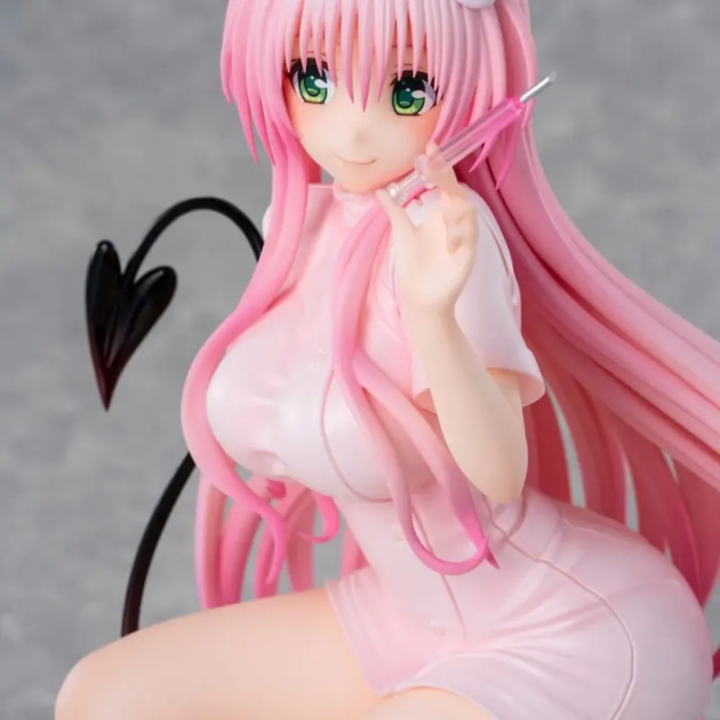 To Love-Ru Darkness statuette PVC Lara Satalin Deviluke Nurse Cos 26 cm | 4589642714545