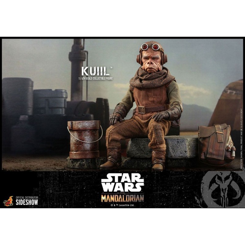 Star Wars The Mandalorian figurine 1/6 Kuiil 25 cm
