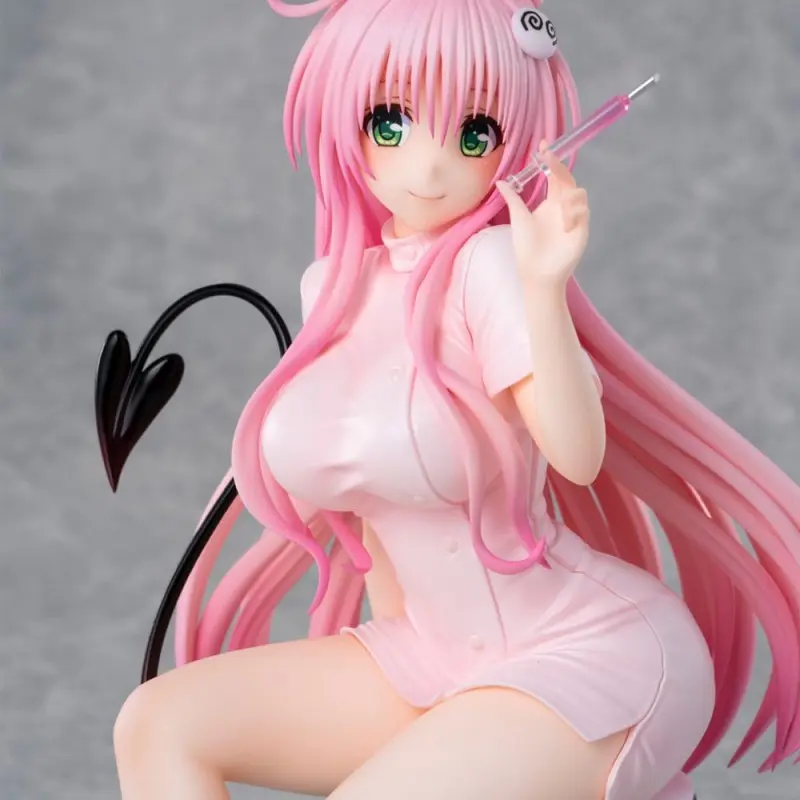 To Love-Ru Darkness statuette PVC Lara Satalin Deviluke Nurse Cos 26 cm | 4589642714545