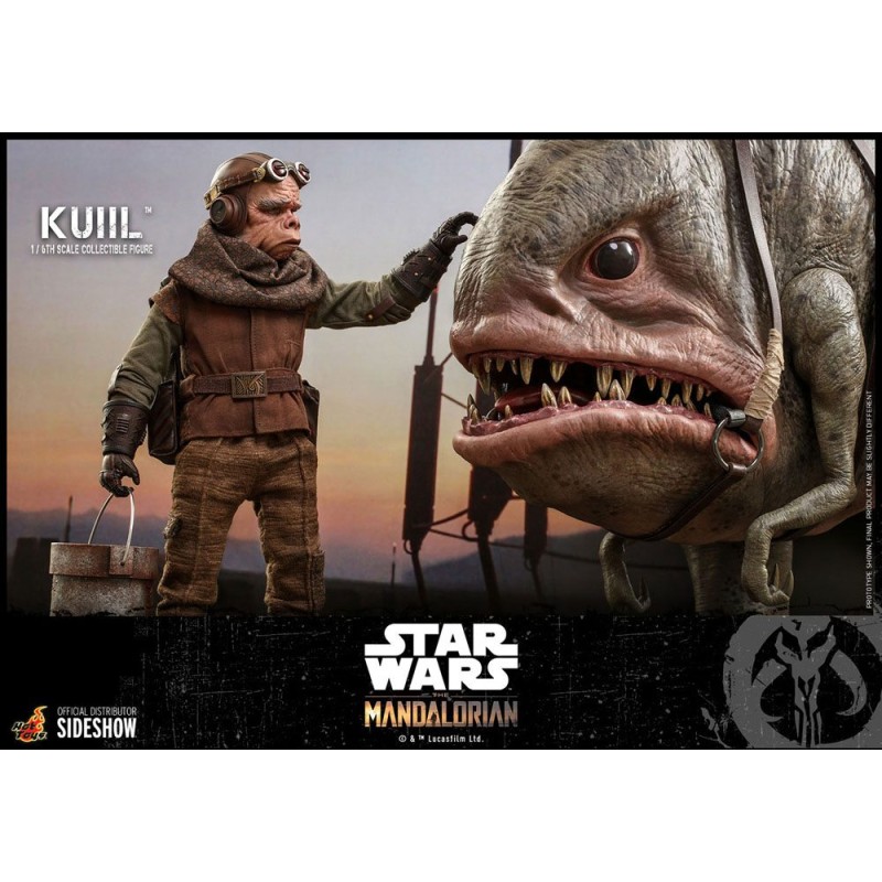 Star Wars The Mandalorian figurine 1/6 Kuiil 25 cm