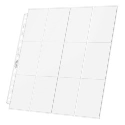 Ultimate Guard 24-Pocket QuadRow Pages Side-Loading Transparent (10)