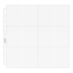 Ultimate Guard 24-Pocket QuadRow Pages Side-Loading Transparent (10) | 4056133023757