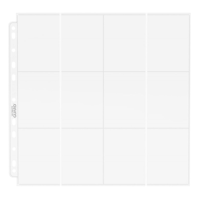 Ultimate Guard 24-Pocket QuadRow Pages Side-Loading Transparent (10)