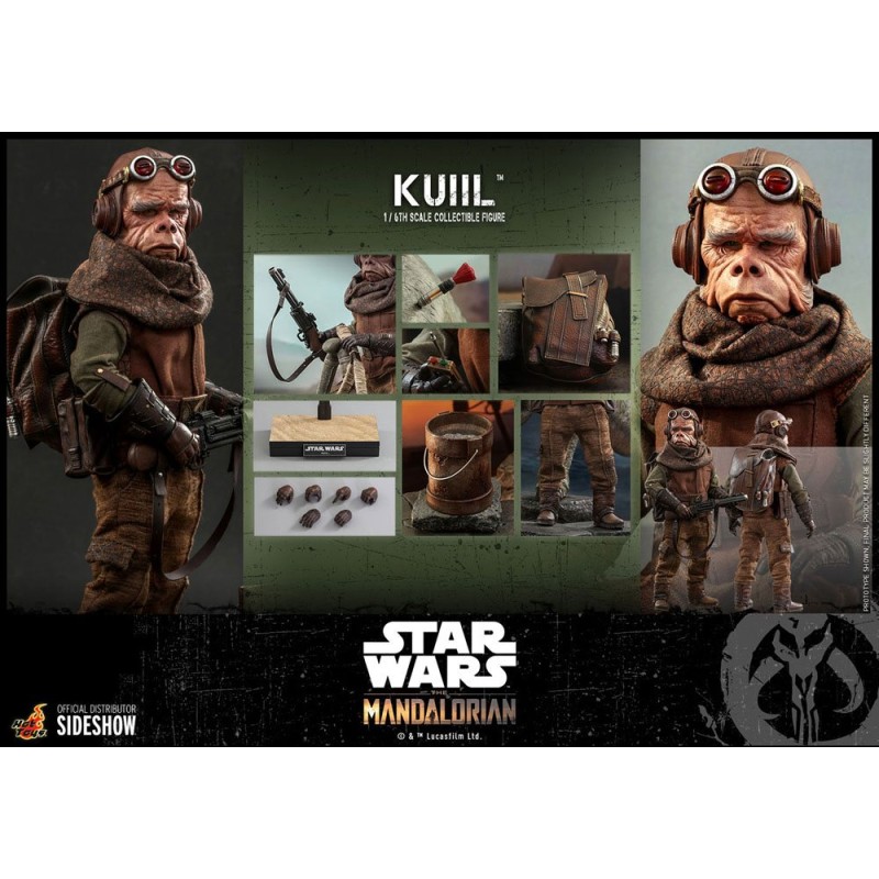Star Wars The Mandalorian figurine 1/6 Kuiil 25 cm