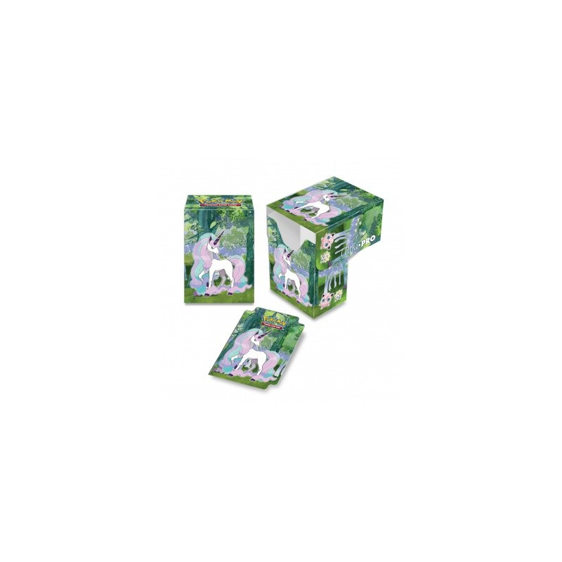 jcc/tcg : Pokémon produit : UP - Full View Deck Box Pokémon - Gallery Series Enchanted Glade marque : Ultra Pro