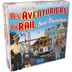 jeu : Les Aventuriers du Rail - San Francisco éditeur : Days of Wonder version française