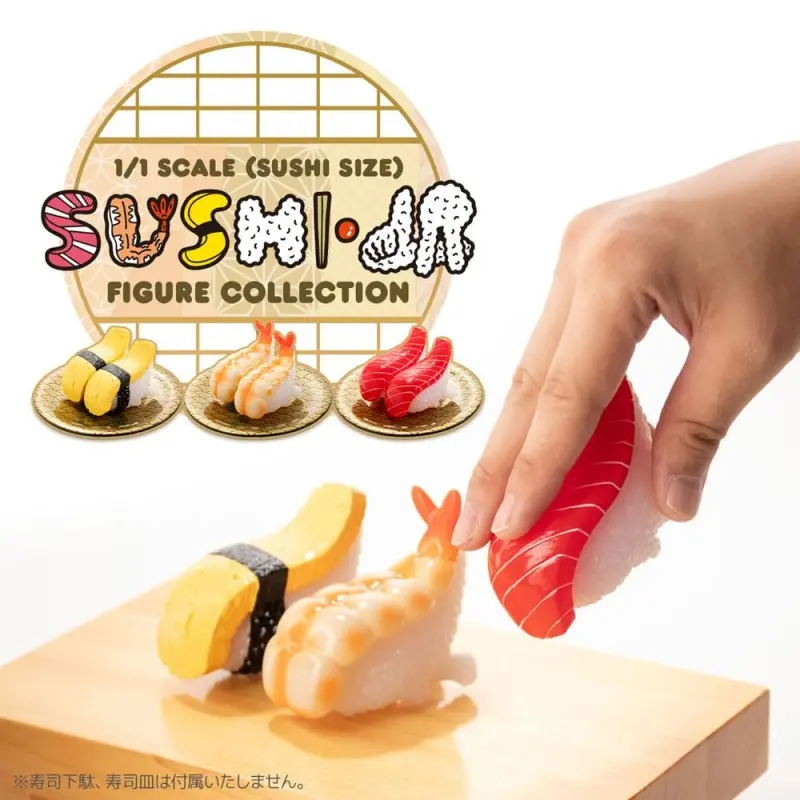 Original Character assortiment figurines 1/1 Real Sushi Size 7 cm Sushi Monster Sortiment (6) | 4571335888985