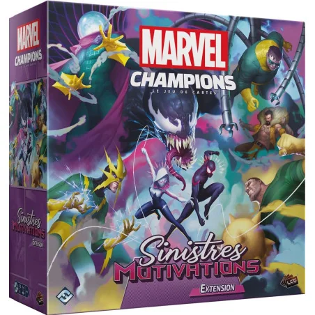 jeu : Marvel Champions : Sinistres Motivations éditeur : Fantasy Flight Games version française jeu : Marvel Champions : Sinistres Motivations éditeur : Fantasy Flight Games version française