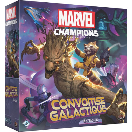 jeu : Marvel Champions : Convoitise Galactique éditeur : Fantasy Flight Games version française jeu : Marvel Champions : Convoitise Galactique éditeur : Fantasy Flight Games version française