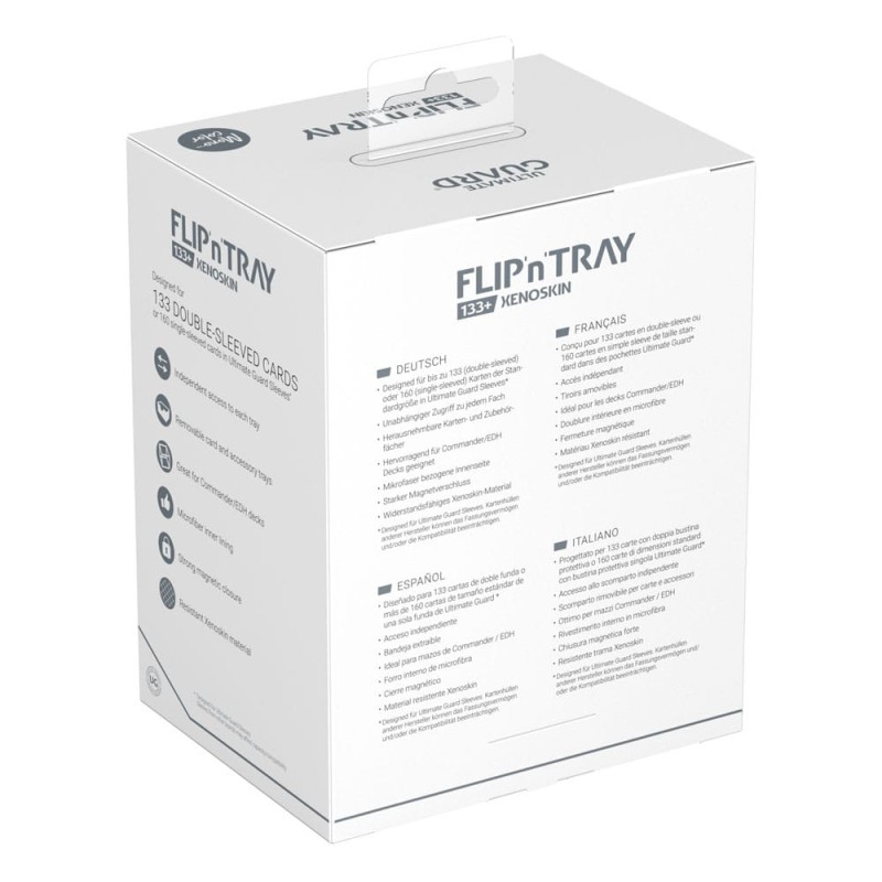 Ultimate Guard Flip`n`Tray 133+ XenoSkin Blanc