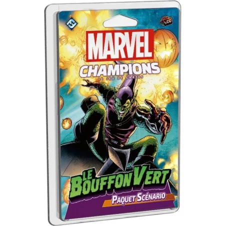 jeu : Marvel Champions : Le Bouffon Vert éditeur : Fantasy Flight Games version française