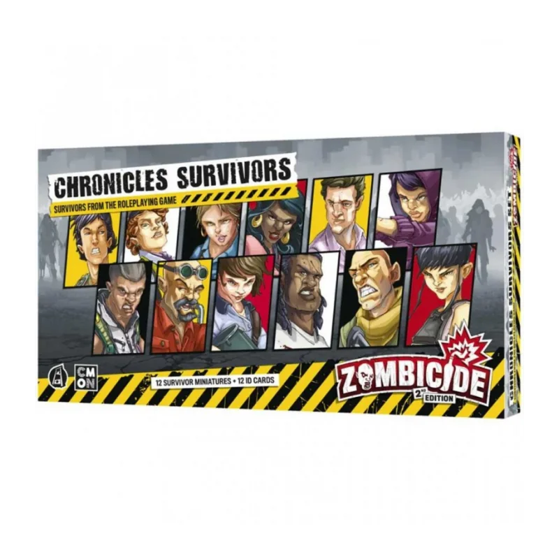 Game: Zombicide: Chronicles Survivors
Publisher: CMON / Edge
English Version