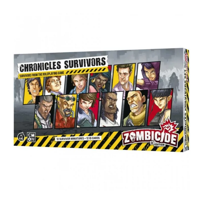 Spel: Zombicide: Chronicles Survivors
Uitgever: CMON / Edge
Engelse versie