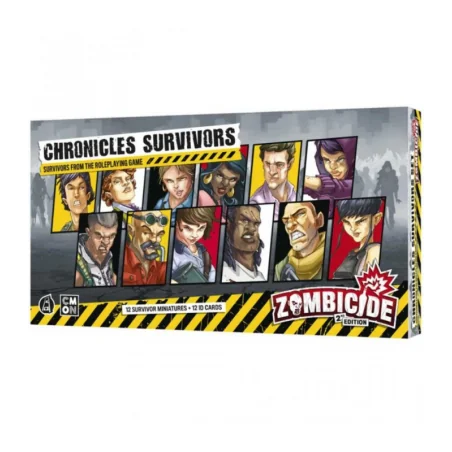 spel: Zombicide: Chronicles Survivors
uitgever: CMON / Edge
frans versie