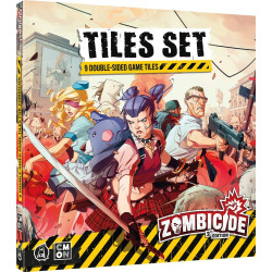jeu : Zombicide (Saison 1) - 2ème Edition : Set de Dalles éditeur : CMON / Edge version française