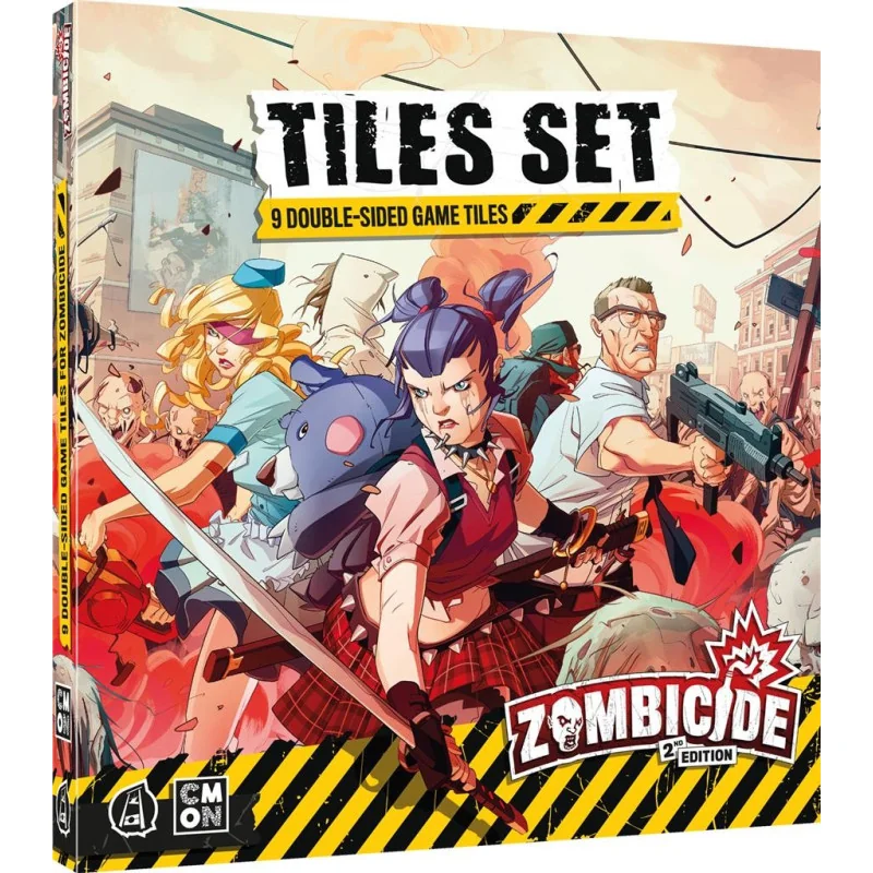 Game: Zombicide (Seizoen 1) - 2e editie: Tile Set
uitgever: CMON / Edge
frans versie