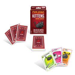 jeu : Exploding Kittens - Édition 2 Joueurs éditeur : Exploding Kittens version française