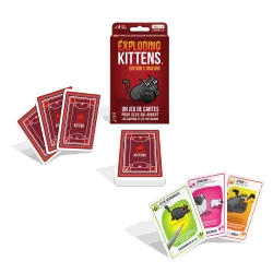 jeu : Exploding Kittens - Édition 2 Joueurs éditeur : Exploding Kittens version française