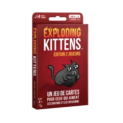 jeu : Exploding Kittens - Édition 2 Joueurs éditeur : Exploding Kittens version française