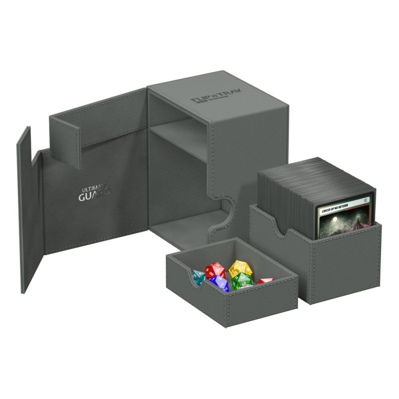 Ultimate Guard Flip`n`Tray 133+ XenoSkin Gris