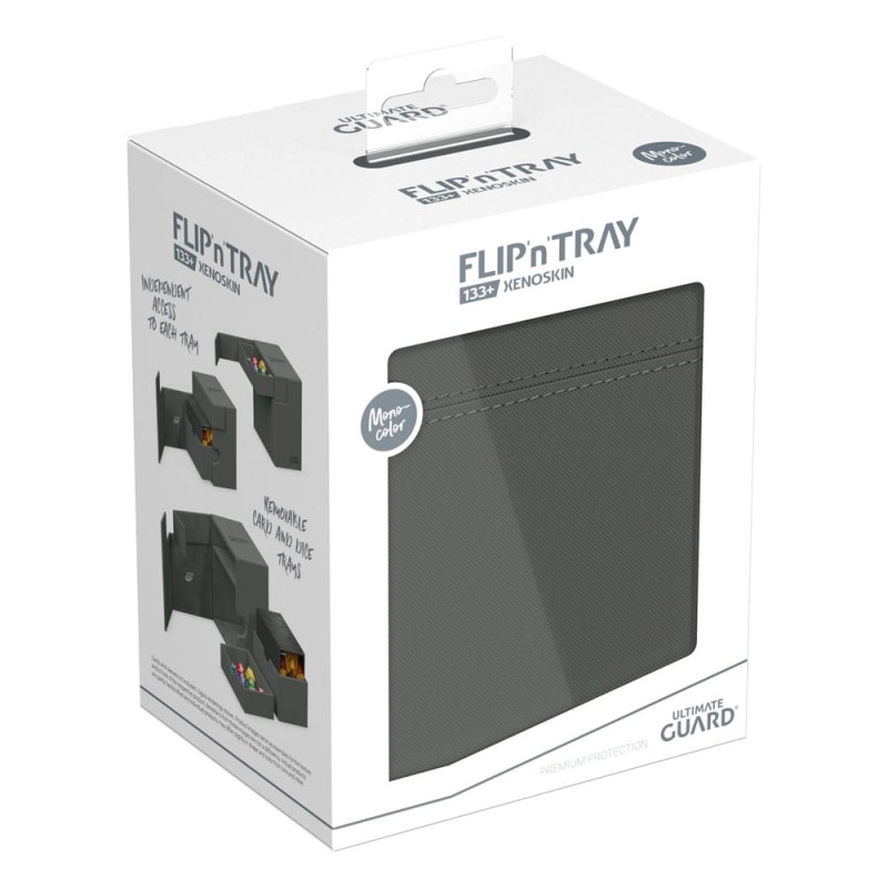 Ultimate Guard Flip`n`Tray 133+ XenoSkin Gris