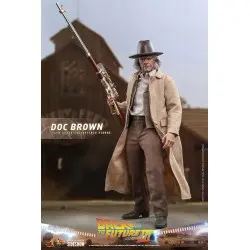 Retour vers le futur III figurine Movie Masterpiece 1/6 Doc Brown 32 cm | 4895228609359