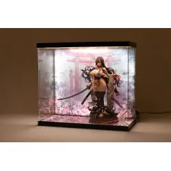 SHINSAI présentoir vitrine acrylique avec éclairage Inbina Rasethuhime Saki 39 cm  | 4570178590284