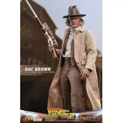 Retour vers le futur III figurine Movie Masterpiece 1/6 Doc Brown 32 cm | 4895228609359