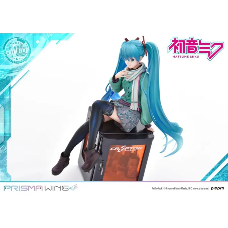 Hatsune Miku statuette PVC 1/7 Prisma Wing Hatsune Miku (Art by lack) 19 cm | 4580708040332