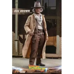 Retour vers le futur III figurine Movie Masterpiece 1/6 Doc Brown 32 cm | 4895228609359