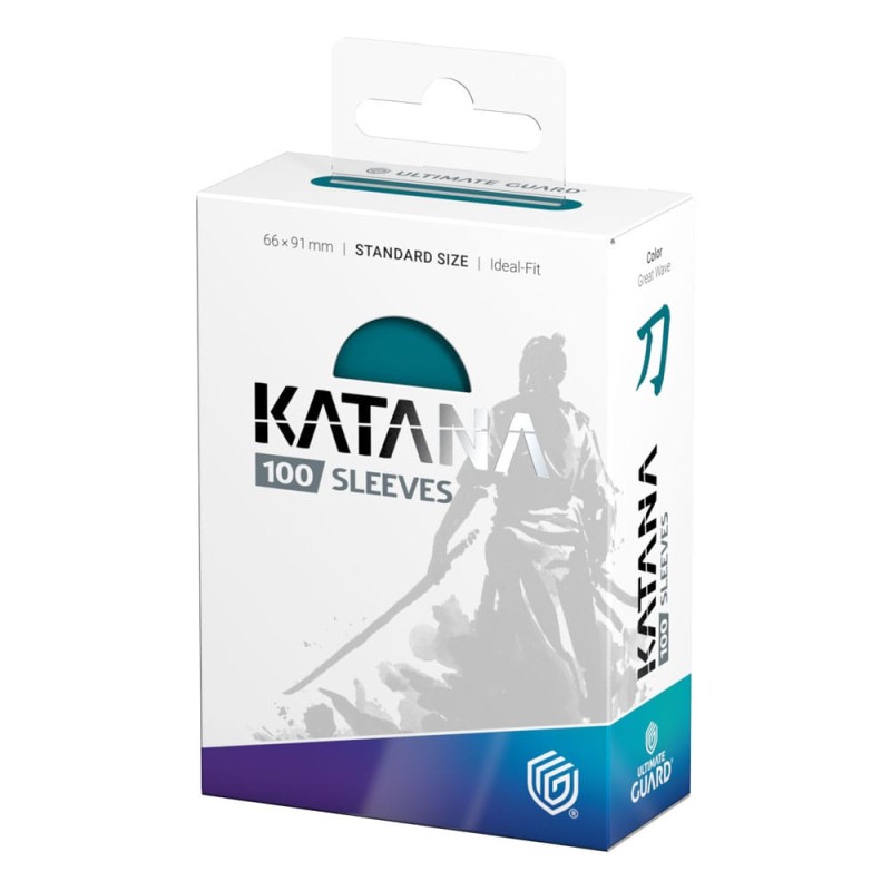 Ultimate Guard 100 pochettes Katana Sleeves taille standard Great Wave 